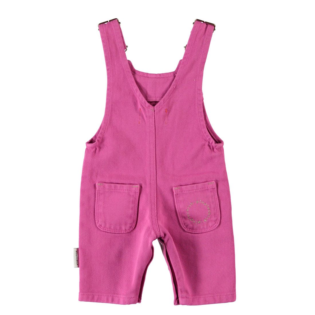 Fuchsia Farmers Center Dungarees