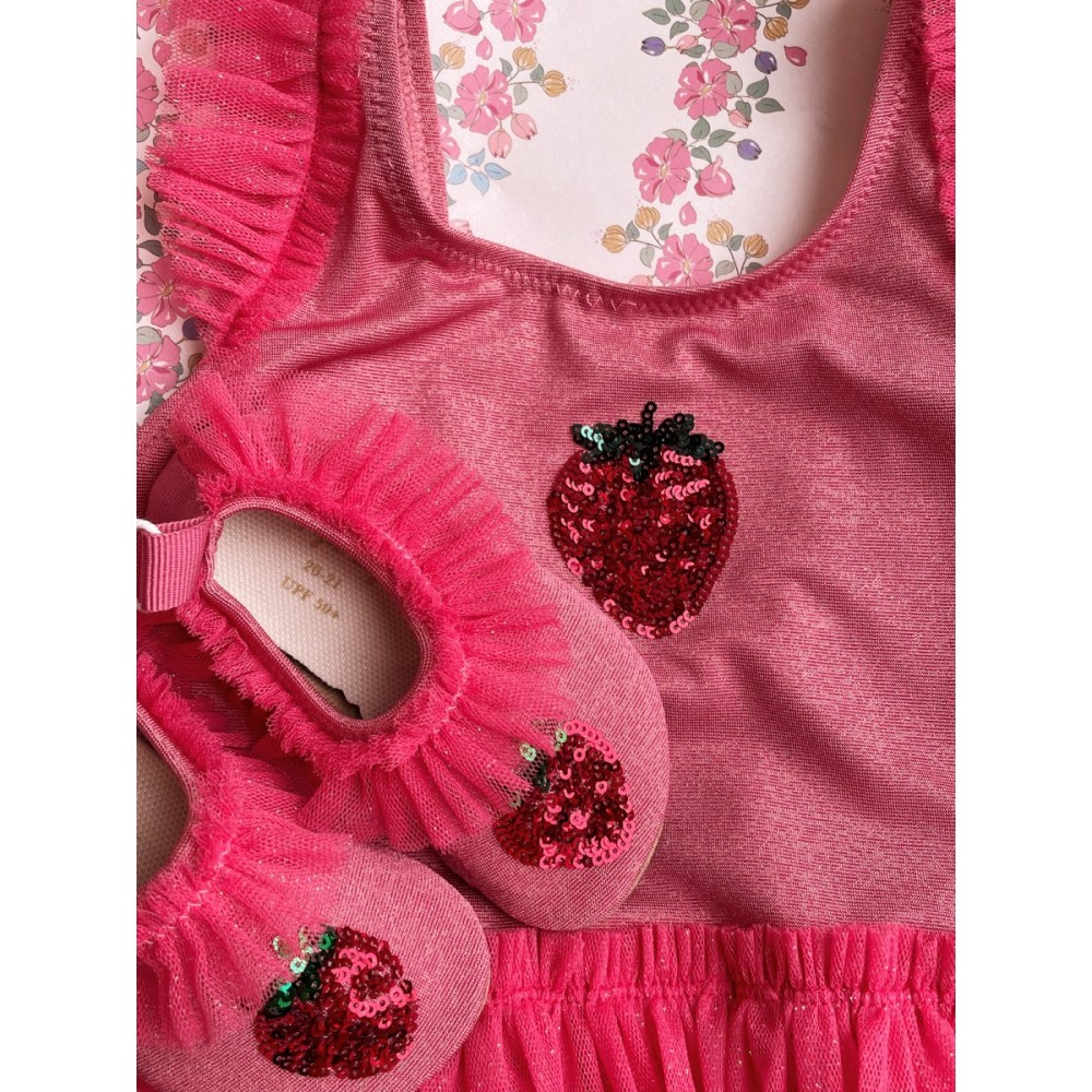 Amandine Frill Swim Shoes | Rapture Rose