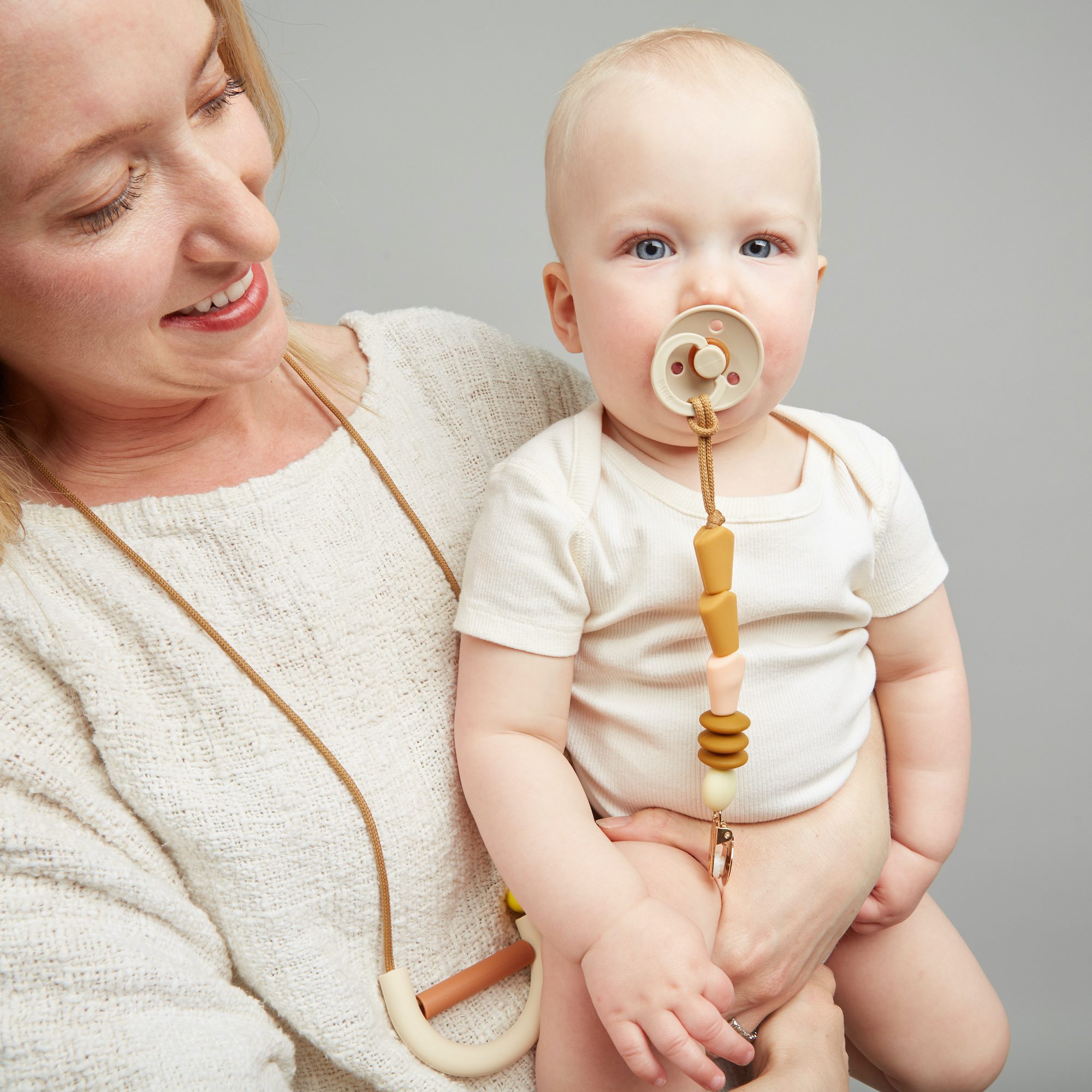 Honey Pacifier Clip