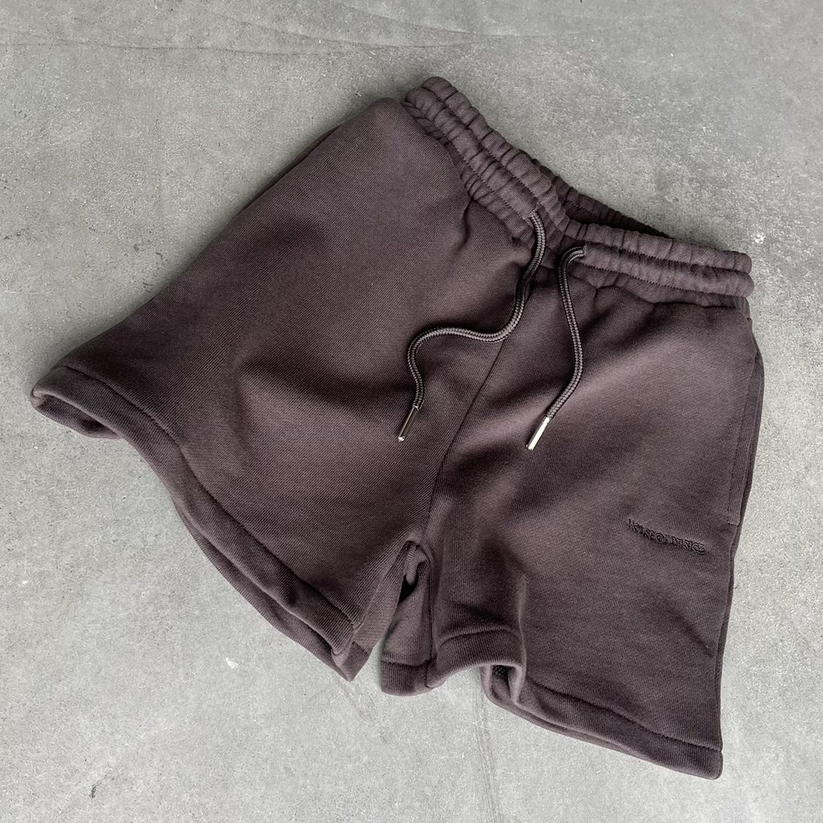 Brown Top & Sweat Short Taupe