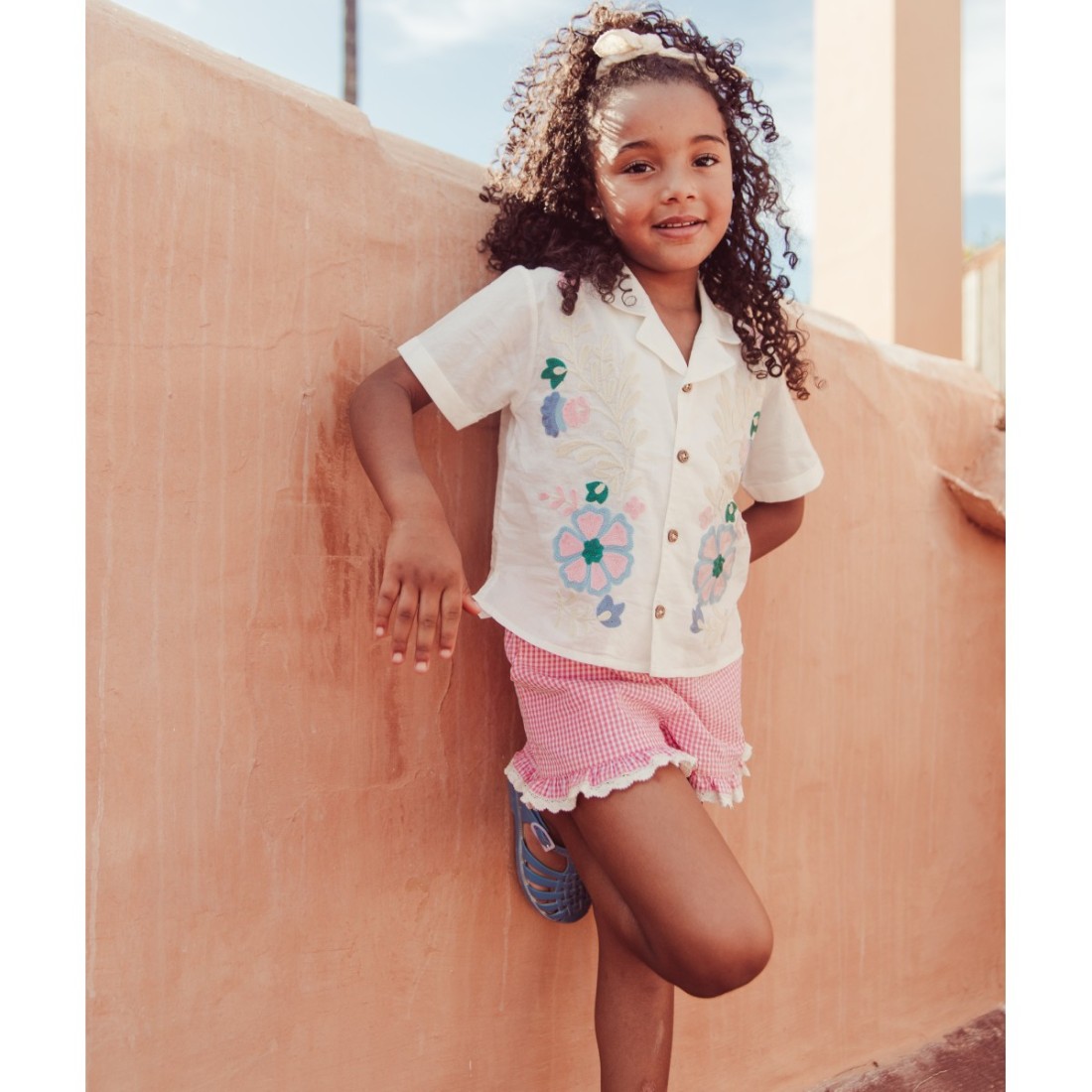 Shorts Vallaloid | Pink Fragola Vichy