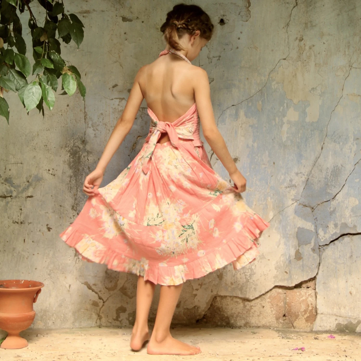 The Daisy Print Holiday Dress