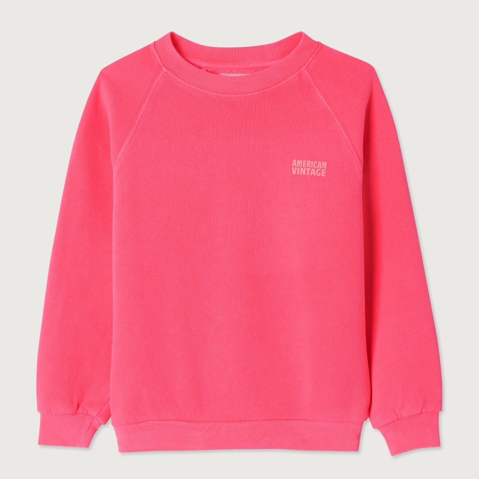 Sweatshirt Izubird | Fluorescent Hortensia