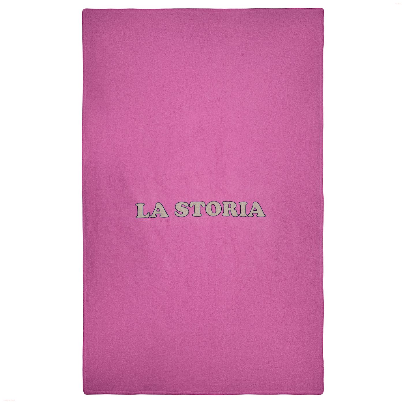 Drap De Plage Ava | Super Pink + Print La Storia