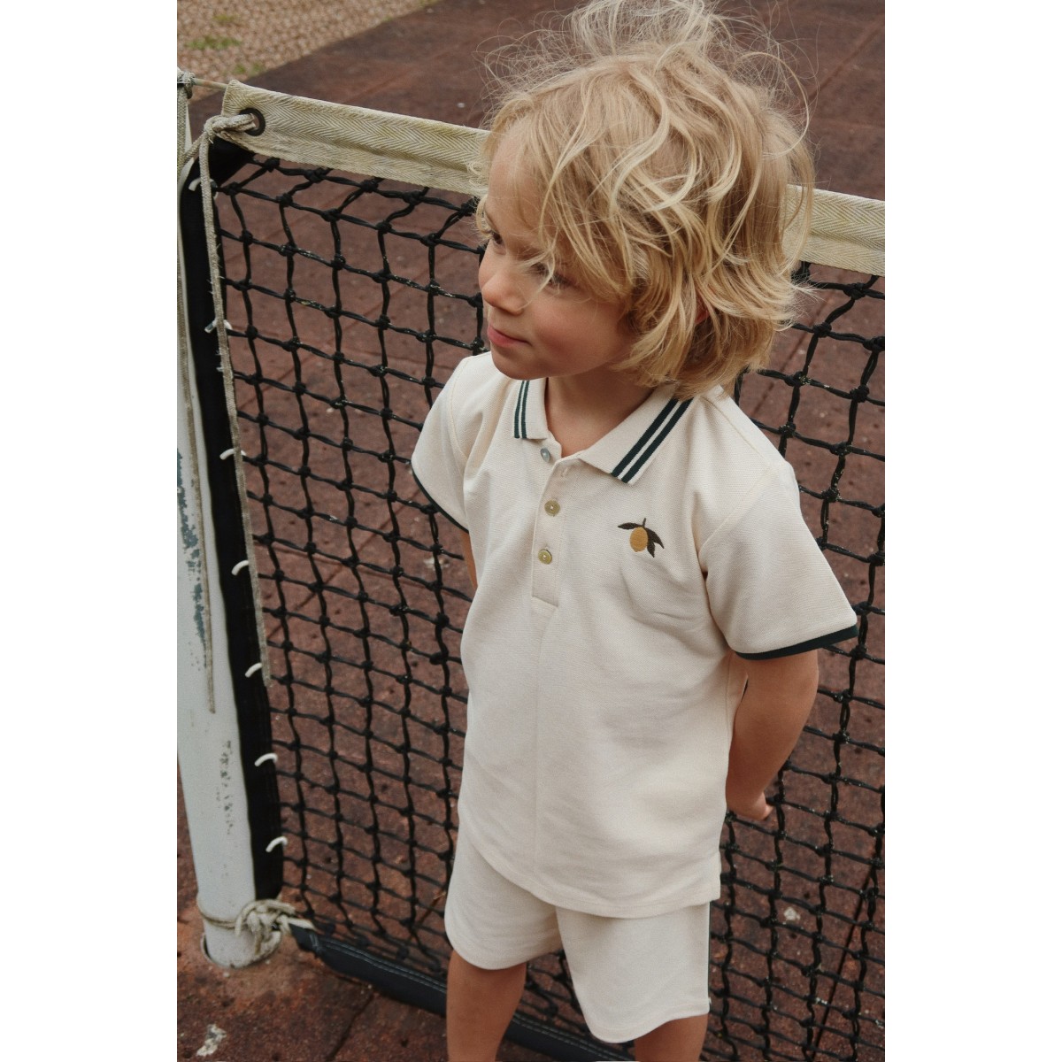 Florian Polo & Shorts | Antique White