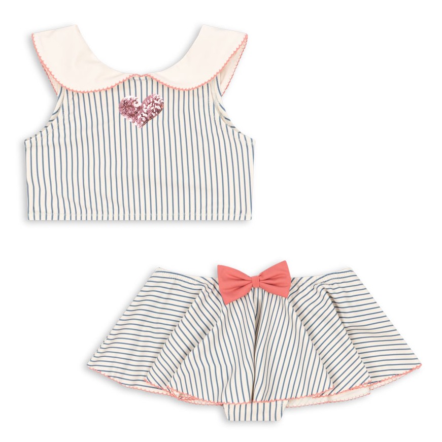 Gina Bikini | Blue Stripe
