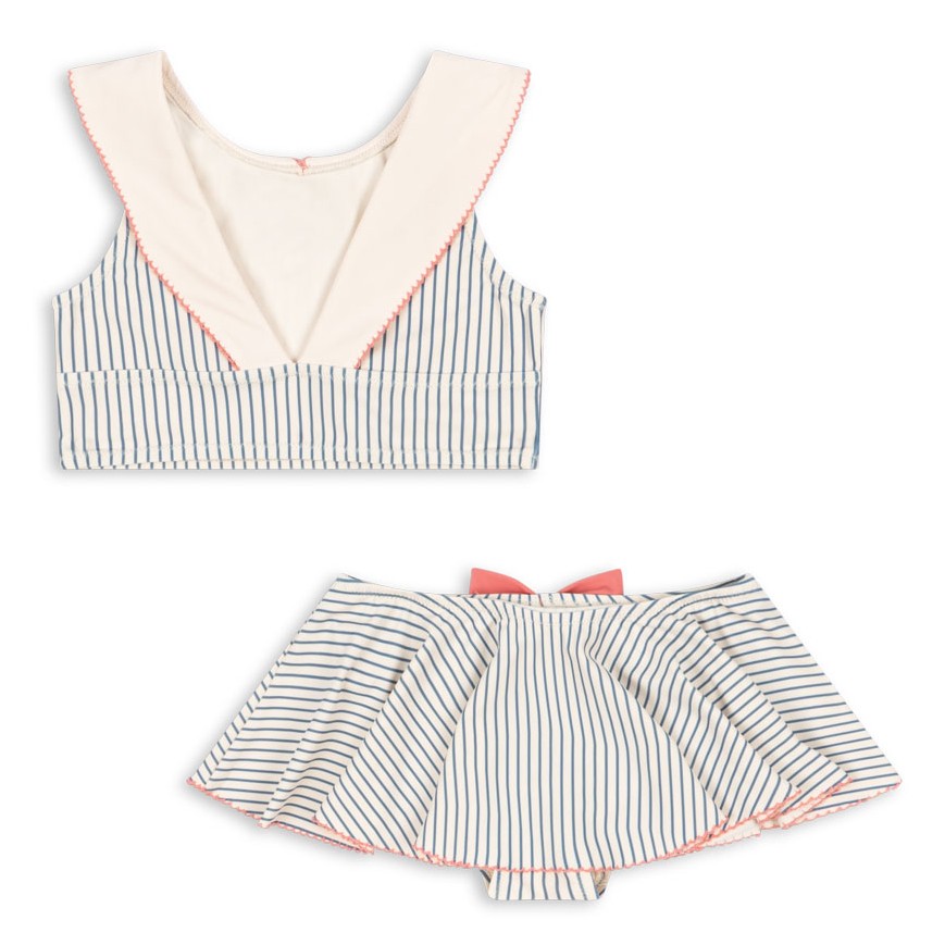 Gina Bikini | Blue Stripe