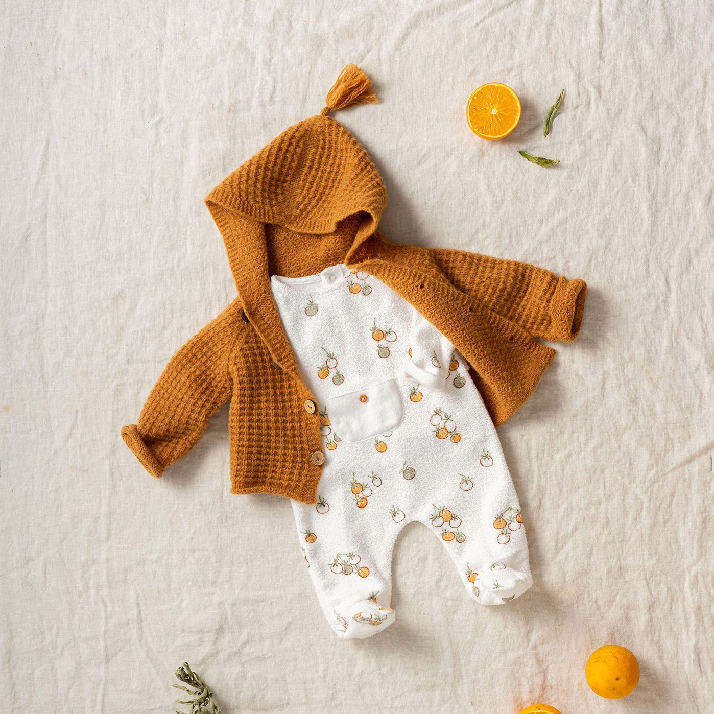 Romper W/ Tomatoes