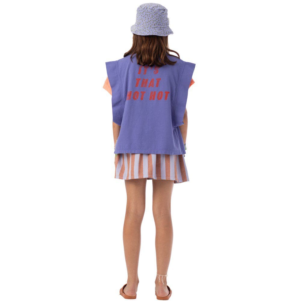 Sleeveless Waistcoat | Purple W/ 