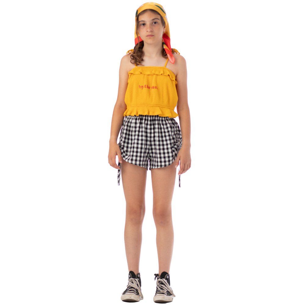 Top W/ Straps | Yellow W/ 