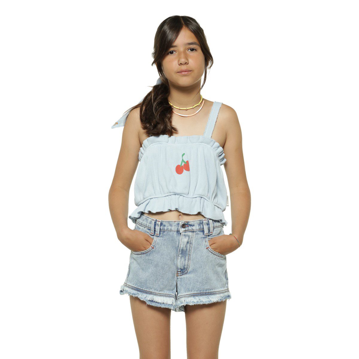 Top | Light Blue W/ 