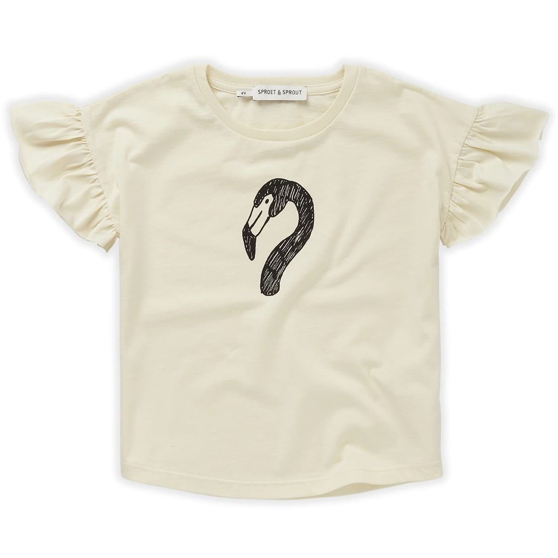 Tshirt Ruffle Flamingo