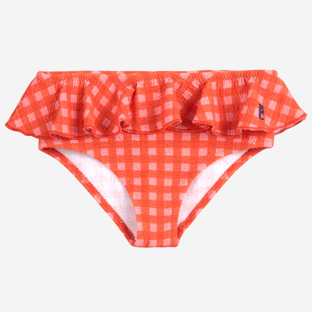 Vichy Swim T-shirt & Vichy Ruffle Swim Culotte