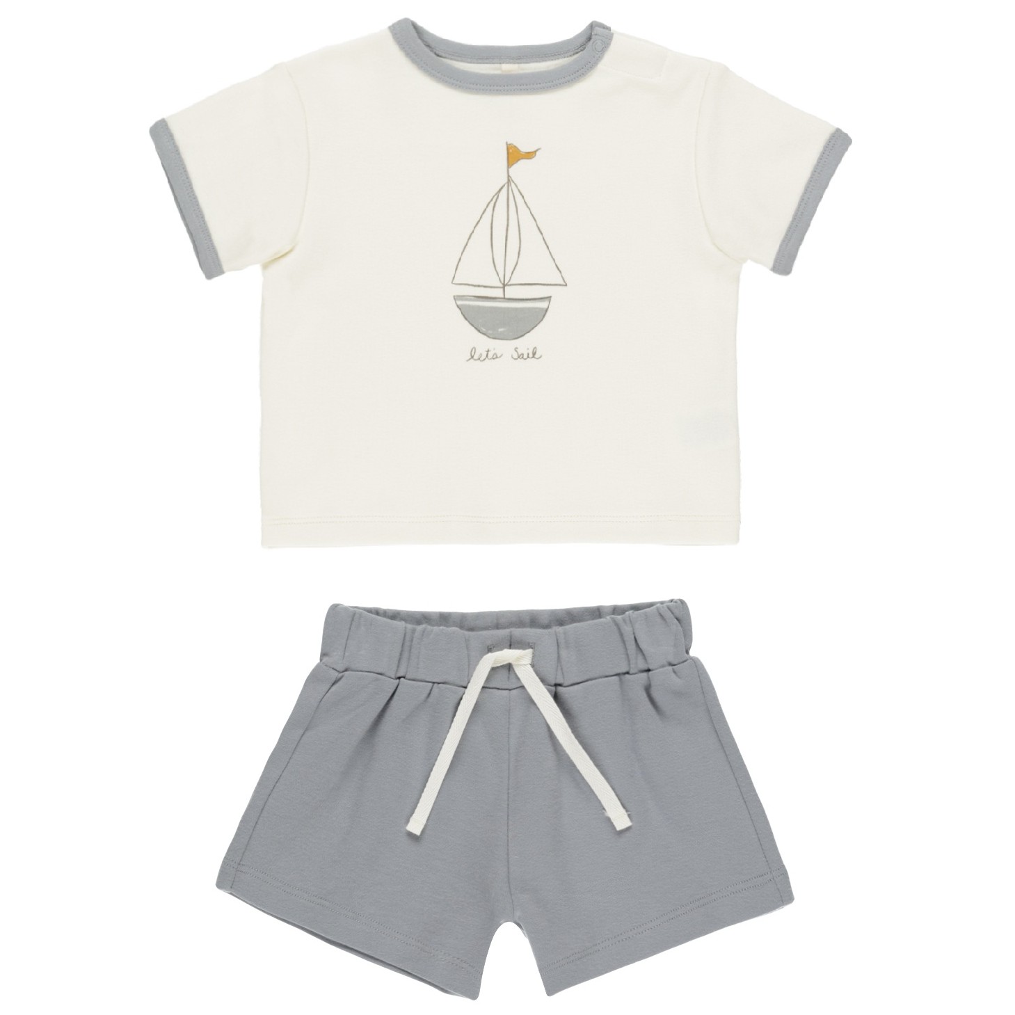 Ringer Tee & Play Short | Boat