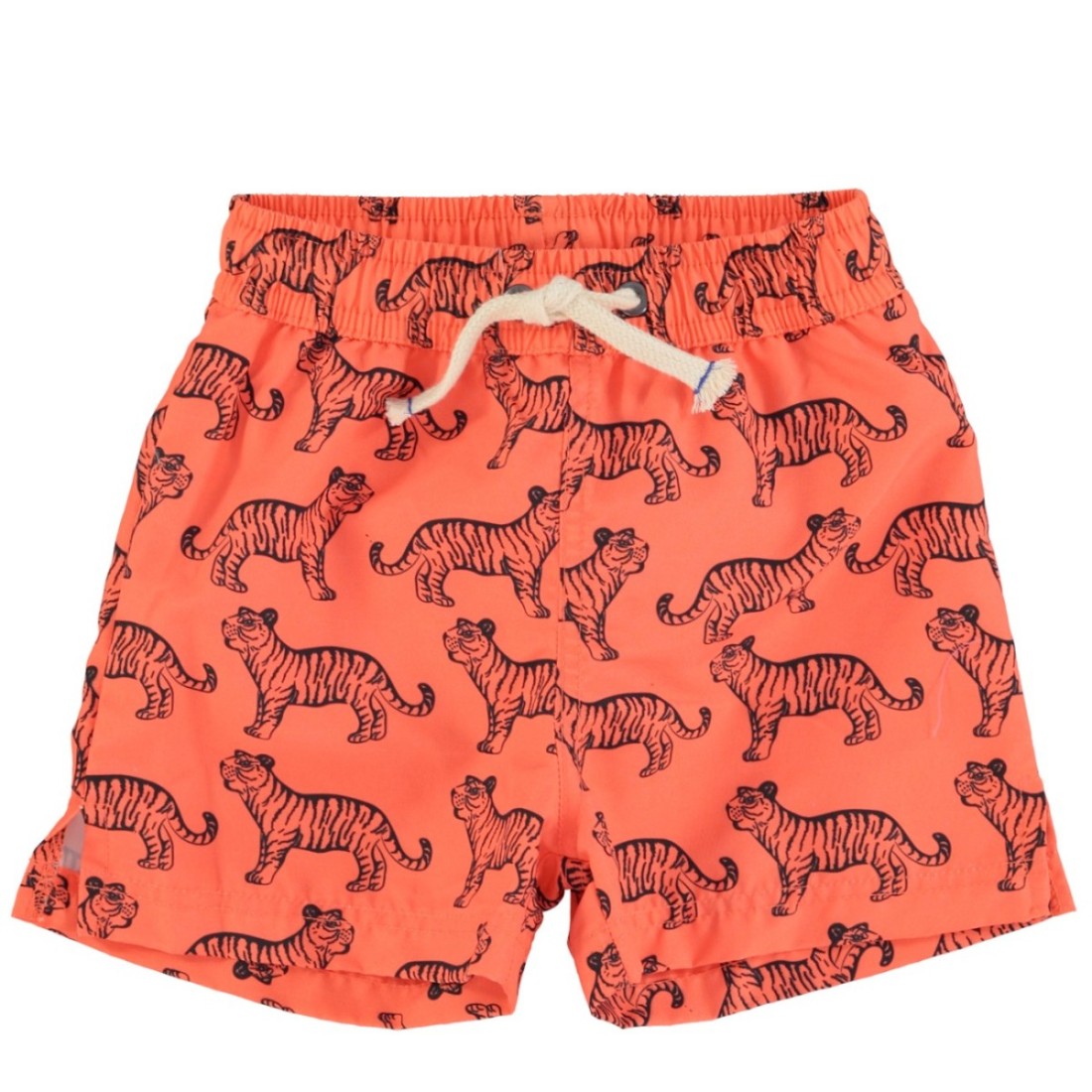 Swim Shorts | Orange W/  Black Tigers