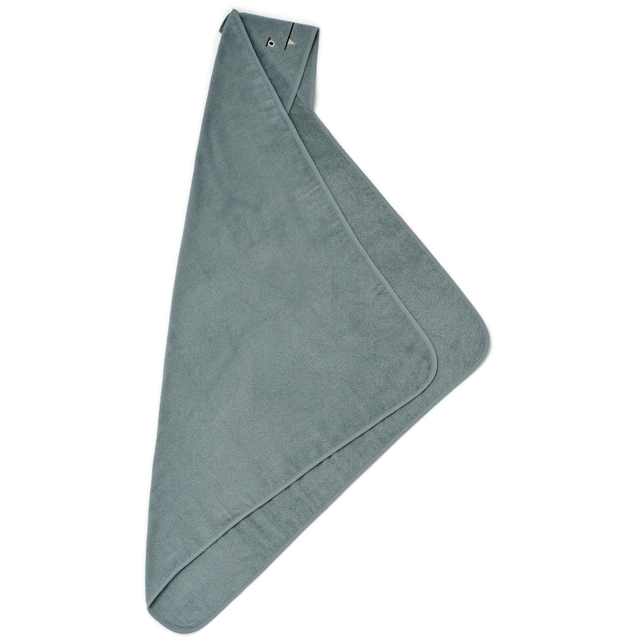 Albert Baby Hooded Towel | Blue Fog