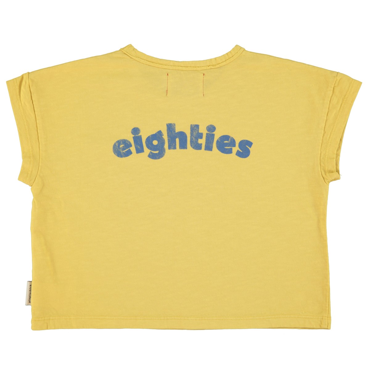 Tshirt | Yellow W/ Multicolor Wave Print